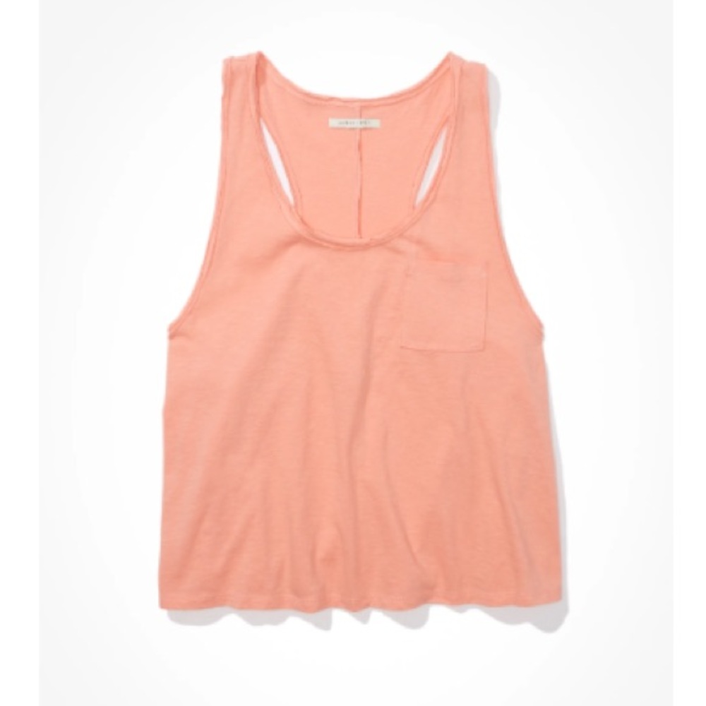 Peach Sleeveless Women's Top